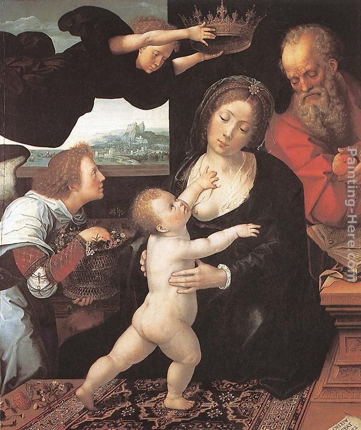 Bernaert van Orley Holy Family